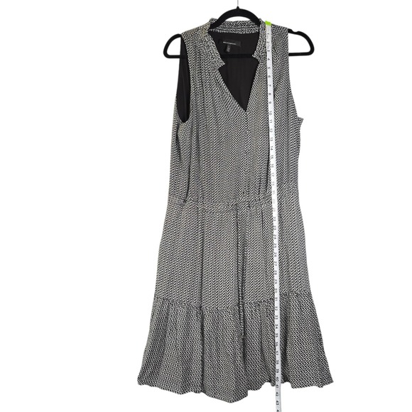 White House Black Market Dress Women Large Geometric Sleeveless L Classic Office - Picture 5 of 12